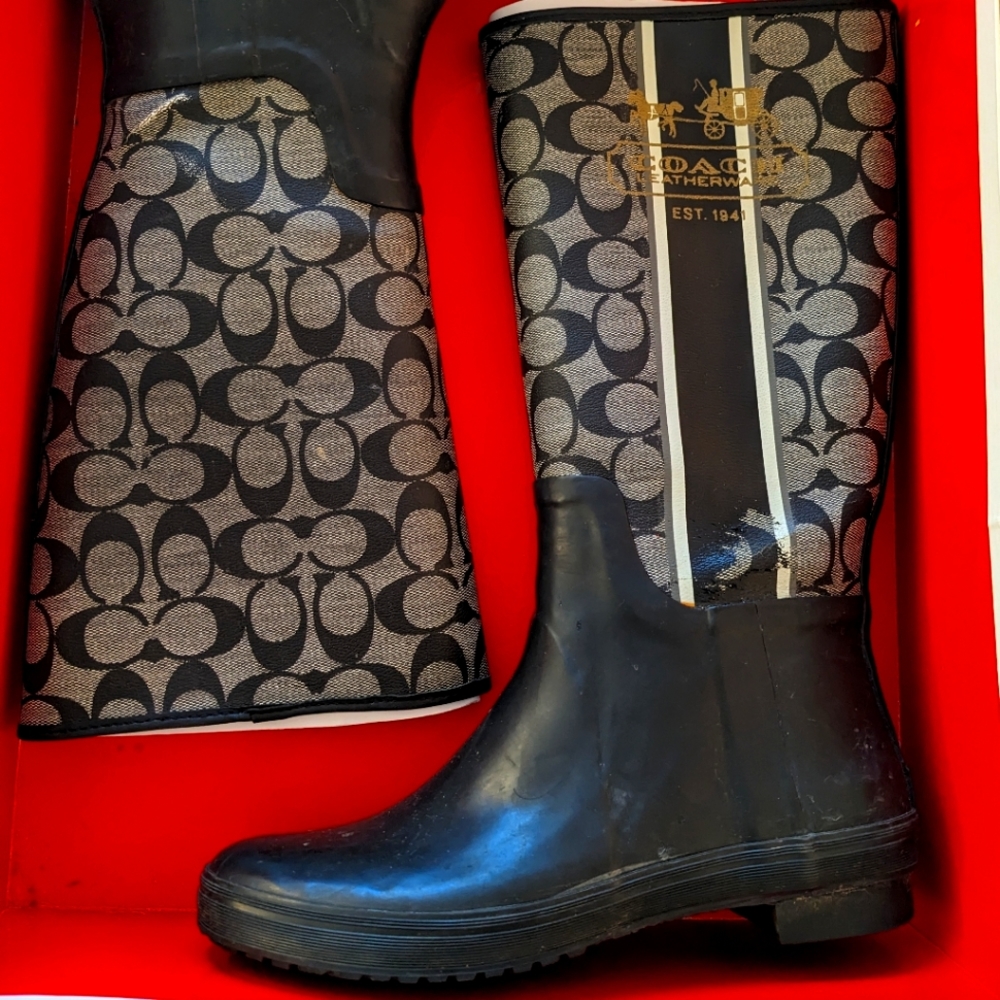 Coach Rain Boots